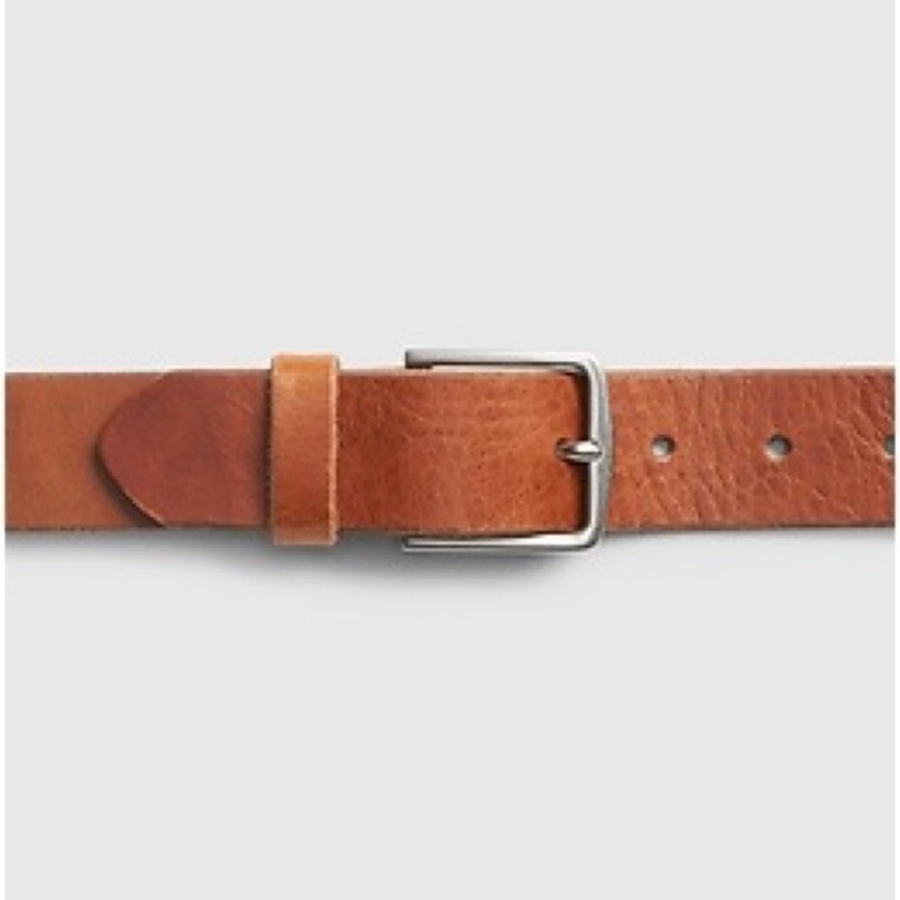 Gap Men's Tan Leather Belt Size 34